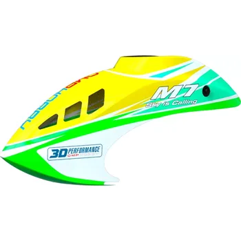 RC náhradní díl OMP M7 kabina - žlutá