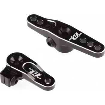 RC náhradní díl Revolution Design RC8B4/RC8B3 hliníková servo páky řízení a plyn/brzda 23 zubů