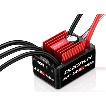 RC náhradní díl HOBBYWING QuicRun WP-12BL45 G2 bezsenzorový regulátor 45A