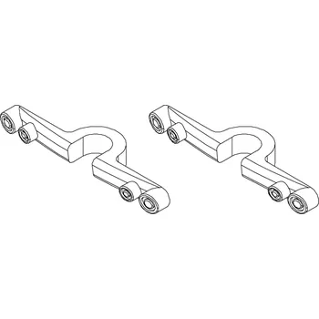 RC náhradní díl Turbo Racing zadní světla C64 2ks