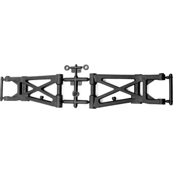 RC náhradní díl SWORKz plastové spodní zadní rameno Standard, 2 ks.