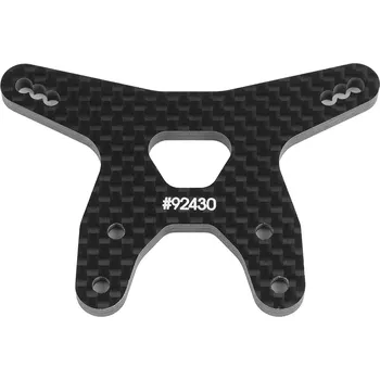 RC náhradní díl Associated B7 přední uhlíkové parohy/držáky tlumičů