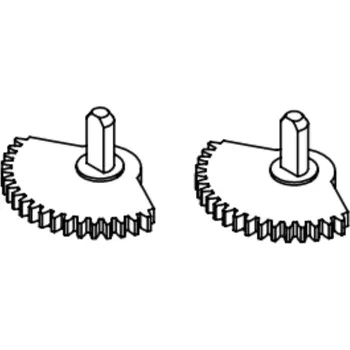 RC náhradní díl Turbo Racing Hřeben řízení C75 2ks