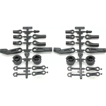 RC náhradní díl SWORKz plastové kloubky a díly tlumičů/ramne/řízení S35/S350, 1 sada