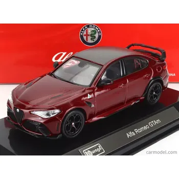 Bburago Alfa romeo Giulia Gtam 2020 1:43, červená