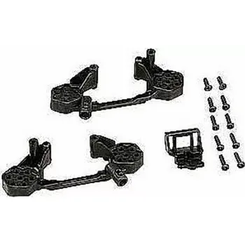 RC náhradní díl GM RACING Držák přední osy P/L M14