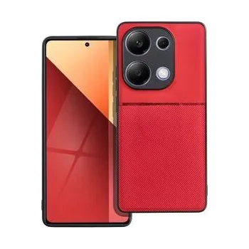 Pouzdro na mobilní telefon Kryt NOBLE pro XIAOMI Redmi Note 13 Pro 4G / POCO M6 Pro 4G červený - OEM + zdarma možnost vyzkoušet a vrátit zboží do 30 dní