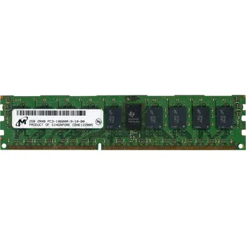 Operační paměť MICRON 2GB DDR3 2Rx8 1333MHz PC3-10600R REG ECC