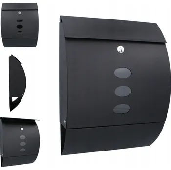 Železářství Poštovní schránka Křeček černá