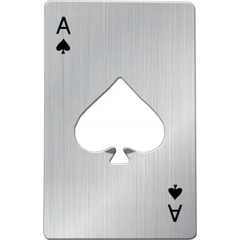 Otvírák Otvírák na Pivní Lahve z nerezové oceli Karta Stříbrný