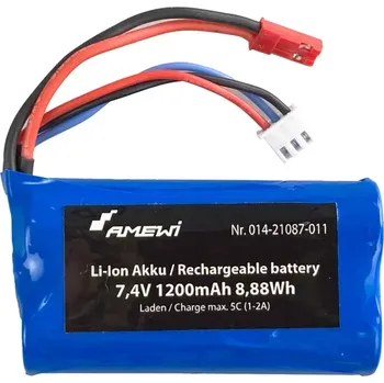 RC model AMEWI Trade e.K. Akumulátor Li-Ion 7,4V 1200mAh Amewi