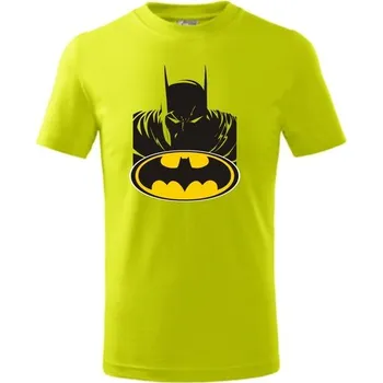 ON-DESIGN Tričko dětské s BATMANEM Velikost: 158 cm/12 let, Barva: limetková