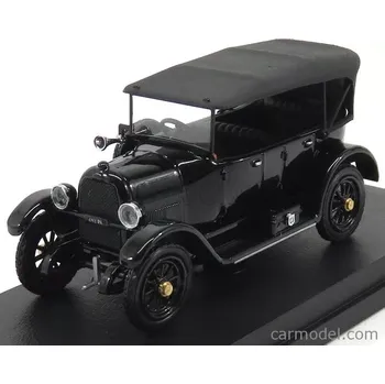 autíčko Rio-models Fiat 501 Cabriolet Closed La Saetta Del Re 1919 1:43 Black