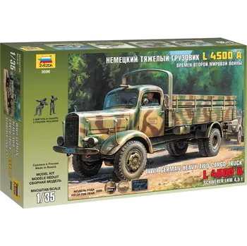 Plastikový model Zvezda německý náklaďák L4500A (1:35)