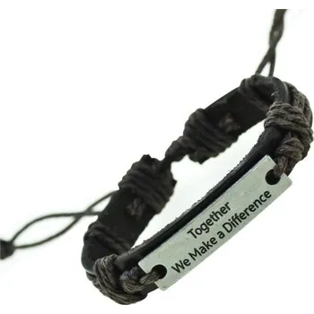 Náramek Pánský náramek z pravé kůže J3380 3