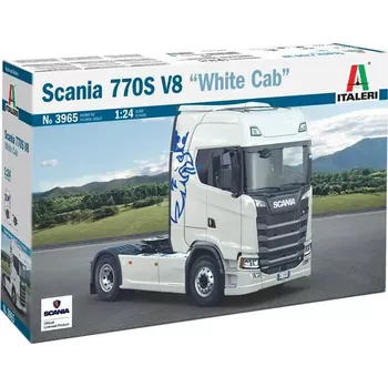 Plastikový model Italeri Scania S770 V8 White Cab (1:24)