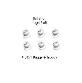 RC náhradní díl DF models 6451 Uložení pro táhla 6ks