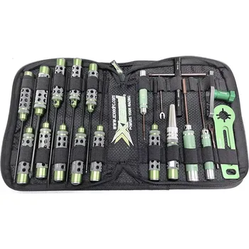 XCEED sada nářadí 1/8 Off-ROAD včetně tašky (HSS typ), 21 ks.