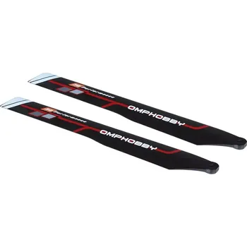 RC náhradní díl OMP M2 Listy Hl. rotoru - červené