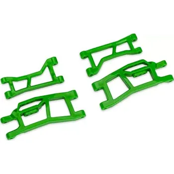 RC náhradní díl Traxxas ramena podvozku přední zelené (sada)