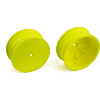 RC náhradní díl Associated Přední disky 2.2 žluté pro 4WD (HEX 12 mm) - 2 ks