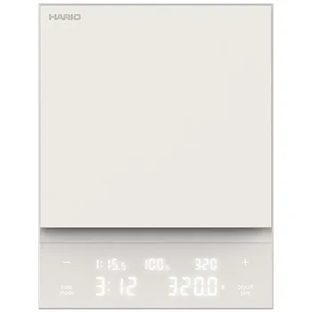 Dripper Digitální váha Hario POLARIS bílá