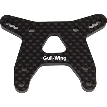 RC náhradní díl Associated RC10B6.3 přední uhlíkové parohy/držáky tlumičů