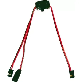 RC náhradní díl KONECT Vypínač s nabíjecí zdířkou/kabelem - FUTABA