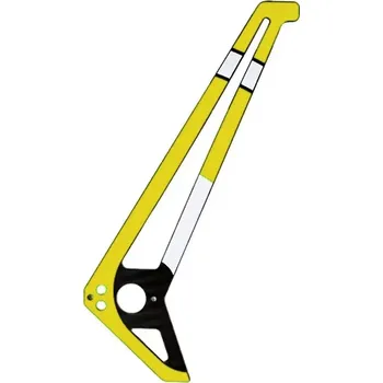 RC náhradní díl OMP M5 svislý stabilizátor - žlutá