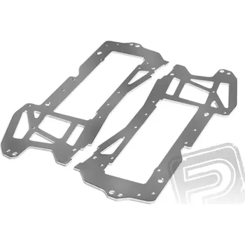 RC náhradní díl HPI Šasi stříbrné, 2.5mm