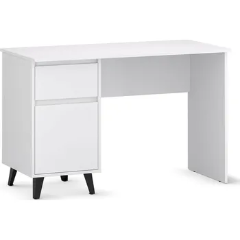 Psací stůl Psací stůl BORG 1d1s/120 bílý