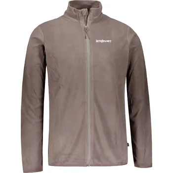 Pánská mikina Pánská fleece mikina ALTISPORT BERK HNĚDÁ XXXL