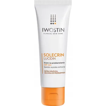 Pleťový krém Iwostin Solecrin Lucidin krém zesvětlující pigmentové skvrny SPF50+ 50 ml