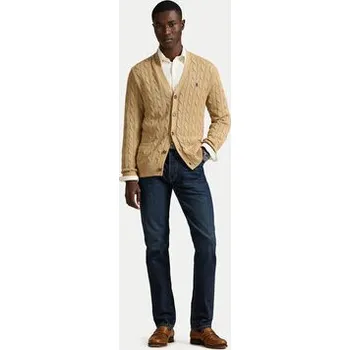 Dámský svetr Polo Ralph Lauren Kardigan 710890548006 Béžová Regular Fit XL