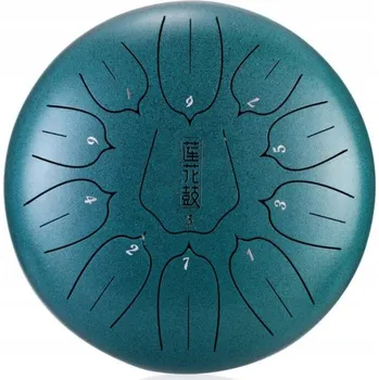 HLURU THL11-12-MALACHITE Jazykový buben (Tongue Drum) / Handpan