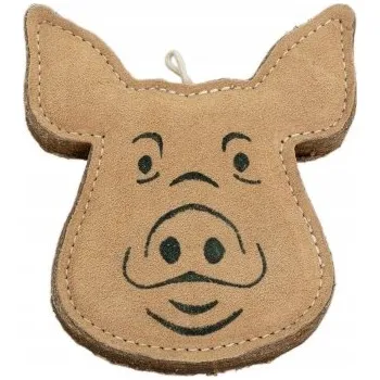 Hračka pro psa BARRY KING Hračka pro psa, prase, kožená, 14,5 x 15 cm / 20 mm