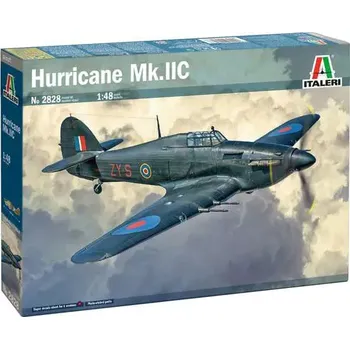 Plastikový model Italeri Hawker Hurricane Mk.II C (1:48)
