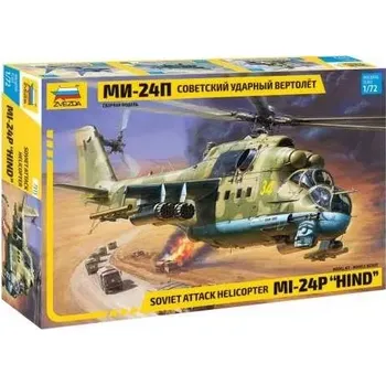 Plastikový model Corfix Model Kit vrtulník 7315 - MIL-24P "HIND" (1:72)