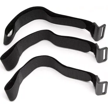 RC náhradní díl Associated Stahovací pásky, černé (4 ks.)