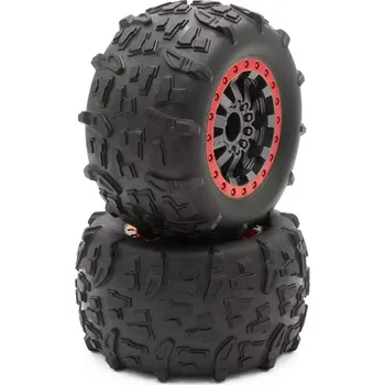 RC náhradní díl FUNTEK MTX - kompletní gumy, červený kroužek, 2 ks.