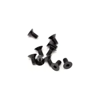 RC náhradní díl SWORKz ocelový Inbusový šroub s zápustnou hlavou, M4x8mm, 10 ks.