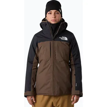 Dámská lyžařská bunda The North Face Namak Insulated black/smokey brown