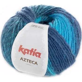 Příze Katia Azteca 7851 Blue Pletací příze