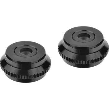 RC náhradní díl Team Corally Spodní hliníkové čepičky olejových tlumičů, 2 ks.