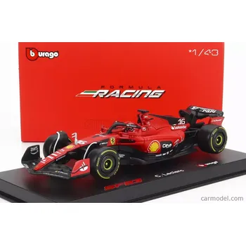 autíčko Bburago Ferrari F1 Sf-23 Team Scuderia Ferrari N 16 1:43, červená