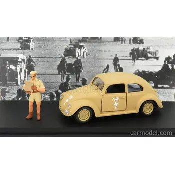 autíčko Rio-models Volkswagen Kommandeur Africa Korps 1941 With Figures 1:43 Vojenský Písek