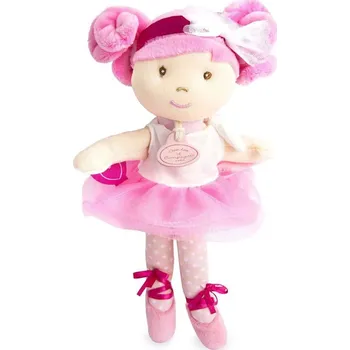 Panenka Doudou Jolijou Paris Doudou Julijou Panenka mini baletka "Les Tutus" 23 cm bílo-růžové šaty