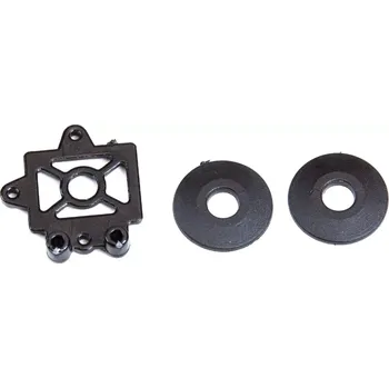 RC náhradní díl GM RACING Držák transponderu a podložky křídla