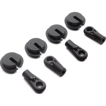 RC náhradní díl Axial koncovka tlumiče, miska pružiny (4): SCX6