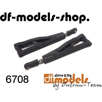 RC náhradní díl DF models Přední ramena pro Truggy 1:8
